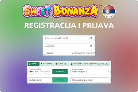 Sweet Bonanza Registracija